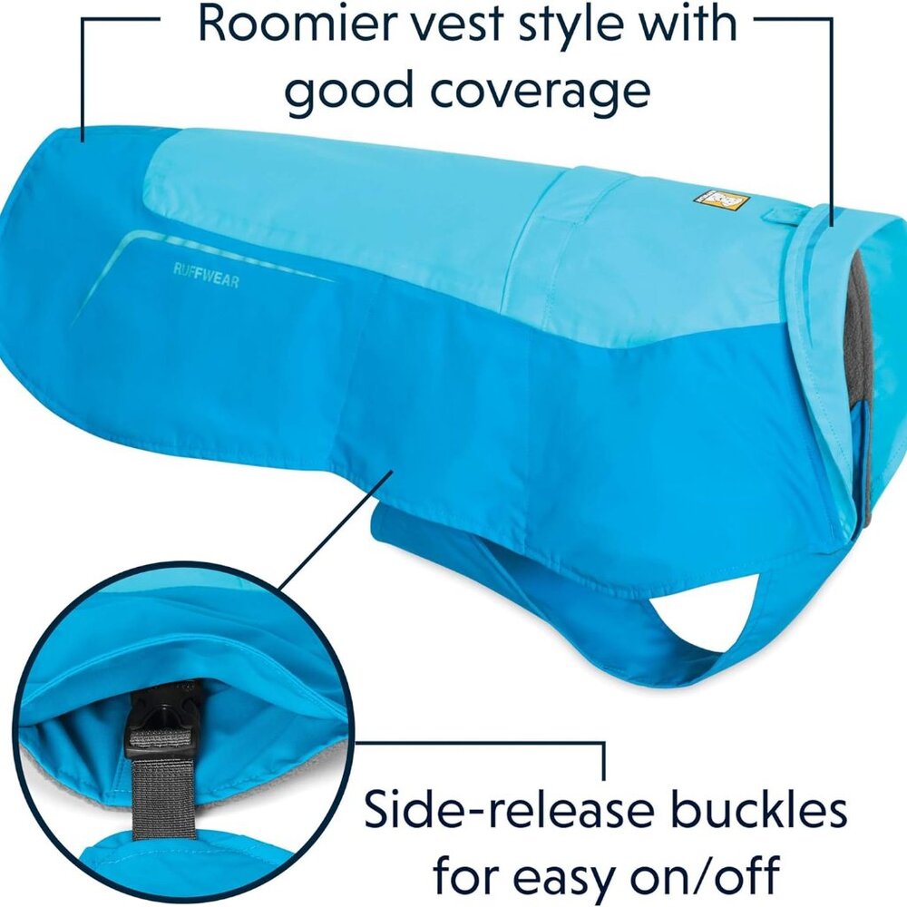 RUFFWEAR VERT JACKET WATERPROOF WINDPROOF Blue XXS
